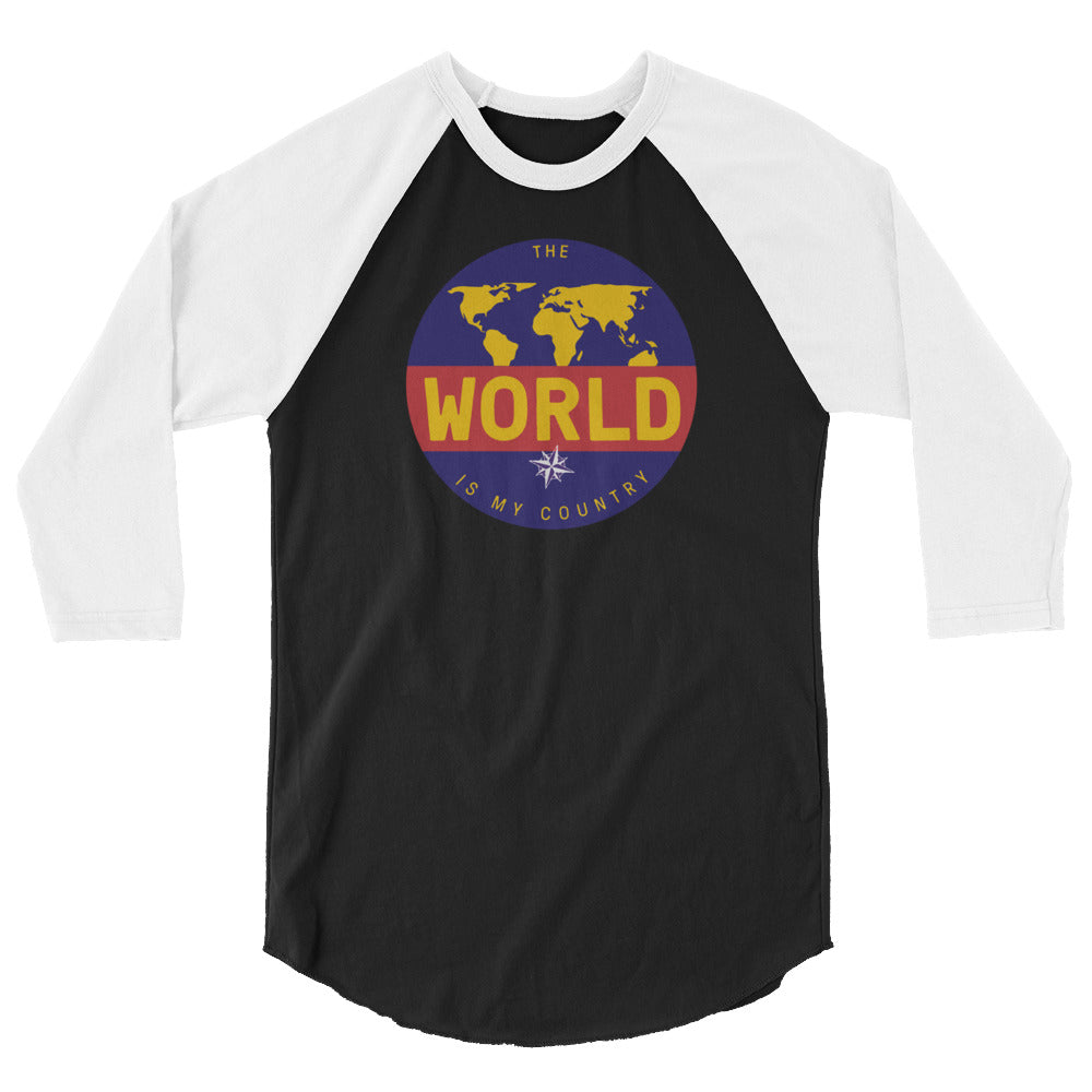 Traveler 3/4 sleeve raglan shirt