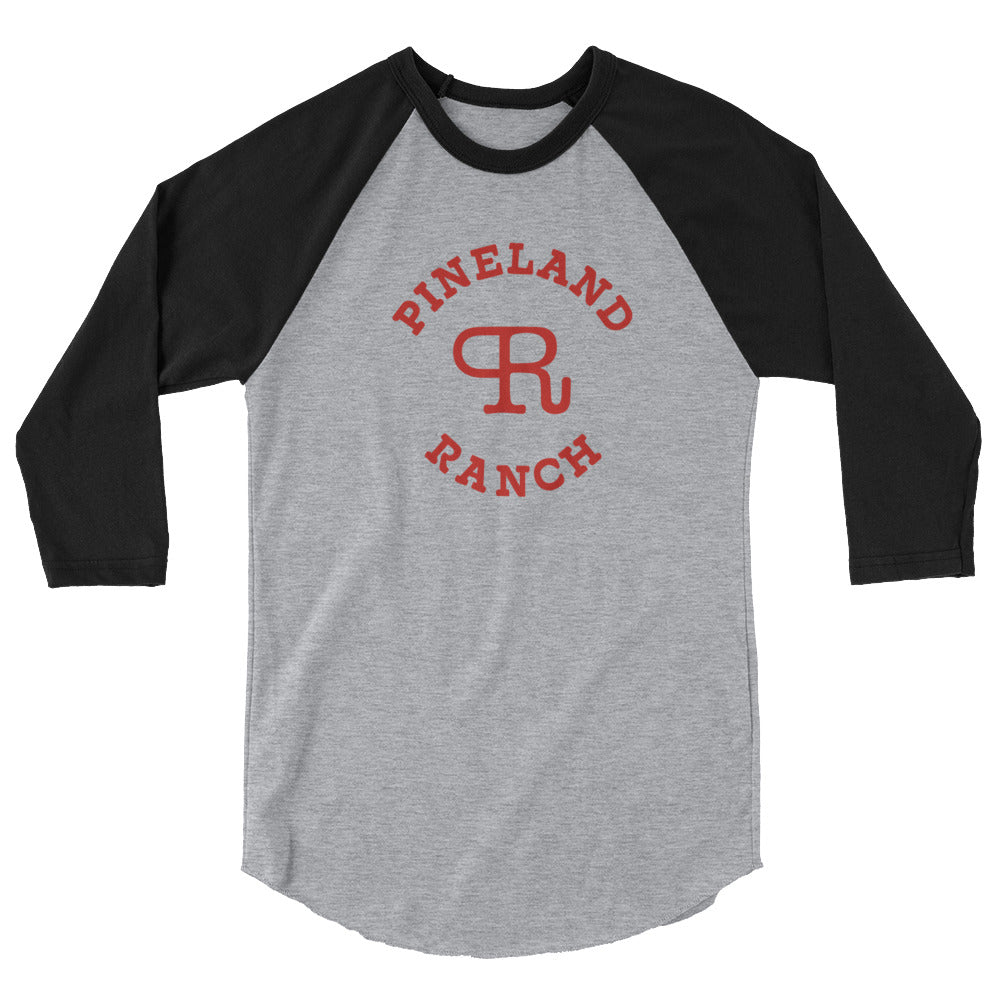 Circle Brand 3/4 sleeve raglan shirt