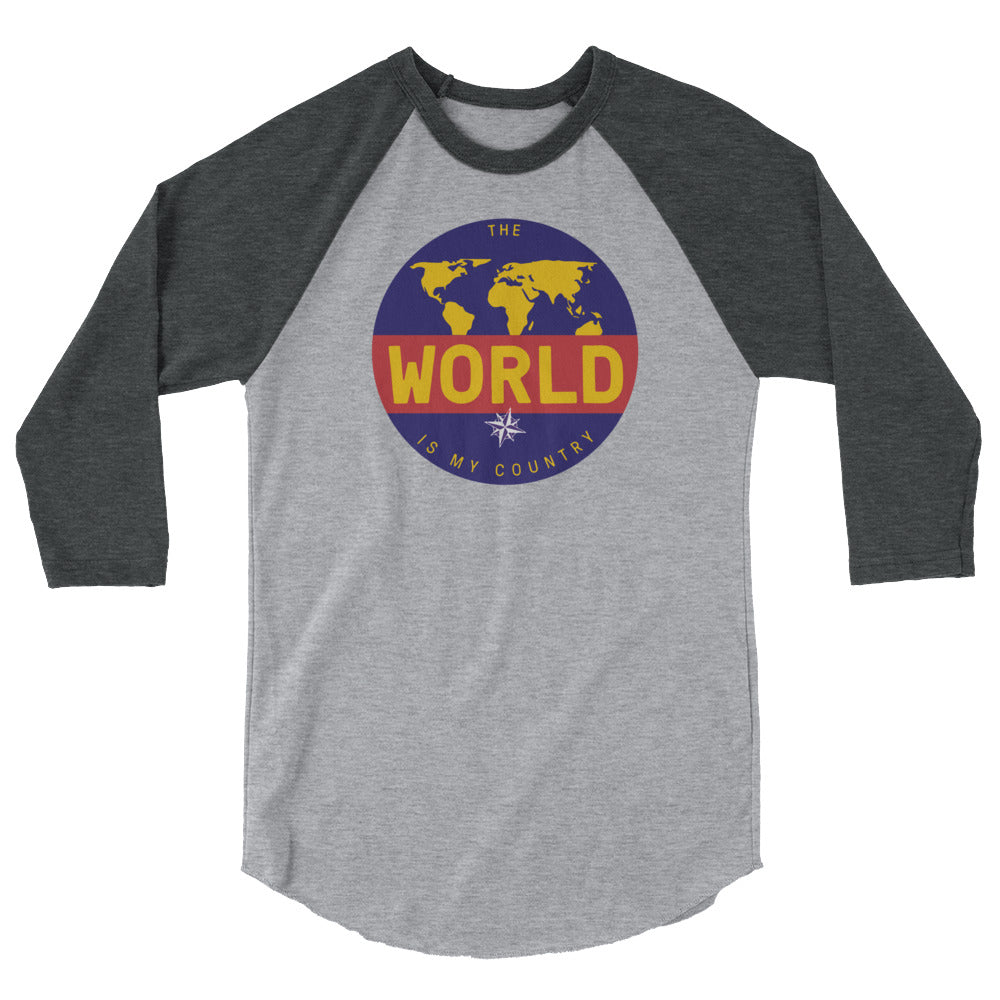 Traveler 3/4 sleeve raglan shirt