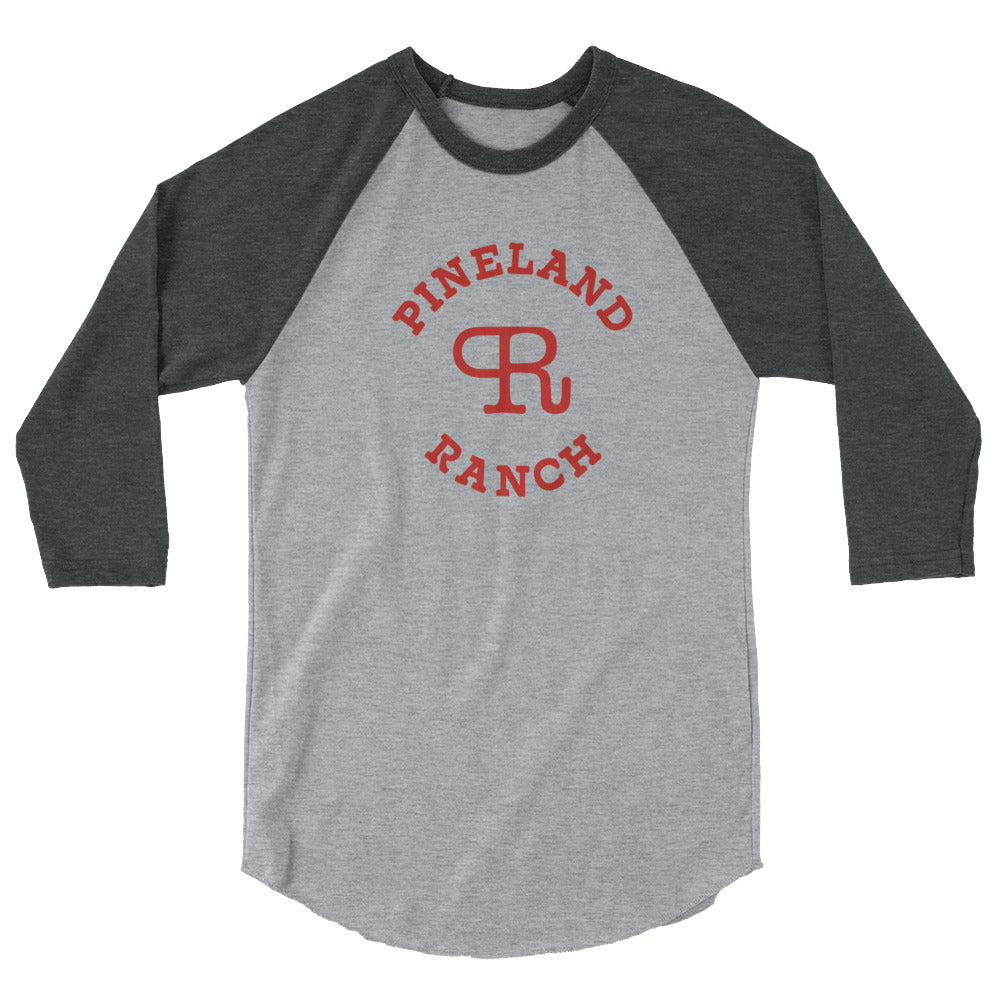 Circle Brand 3/4 sleeve raglan shirt