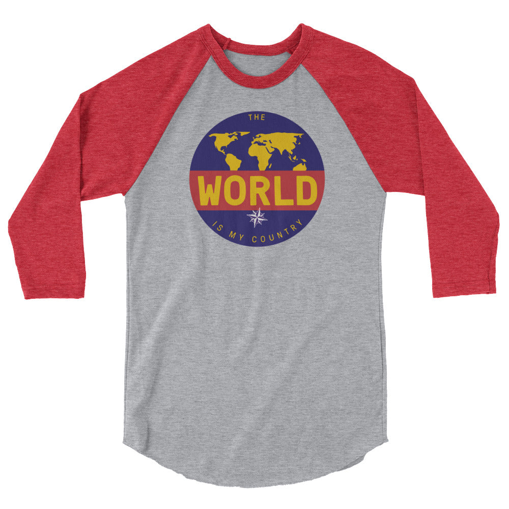 Traveler 3/4 sleeve raglan shirt