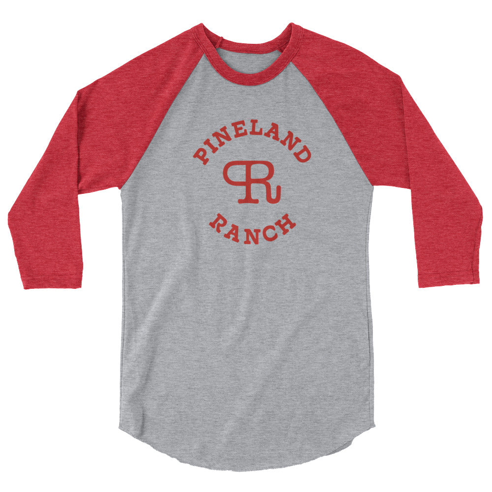 Circle Brand 3/4 sleeve raglan shirt