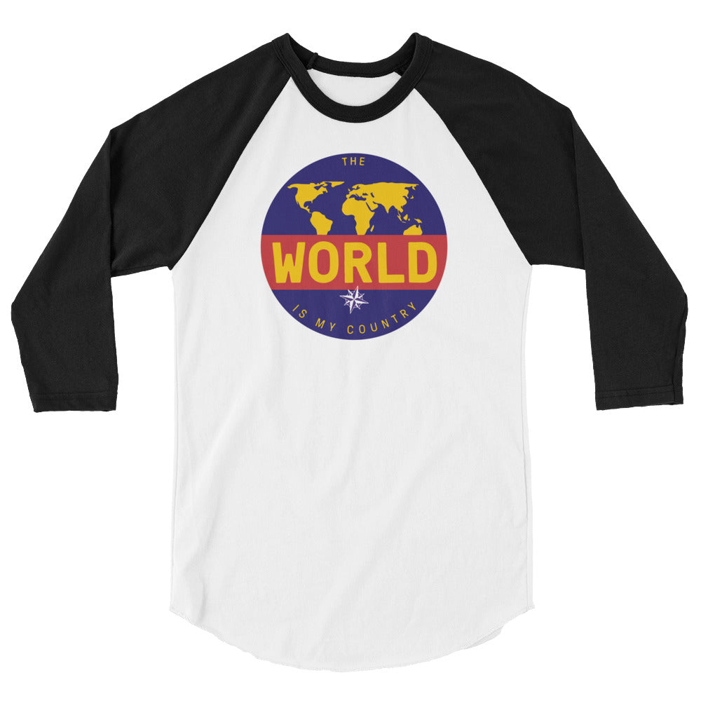 Traveler 3/4 sleeve raglan shirt