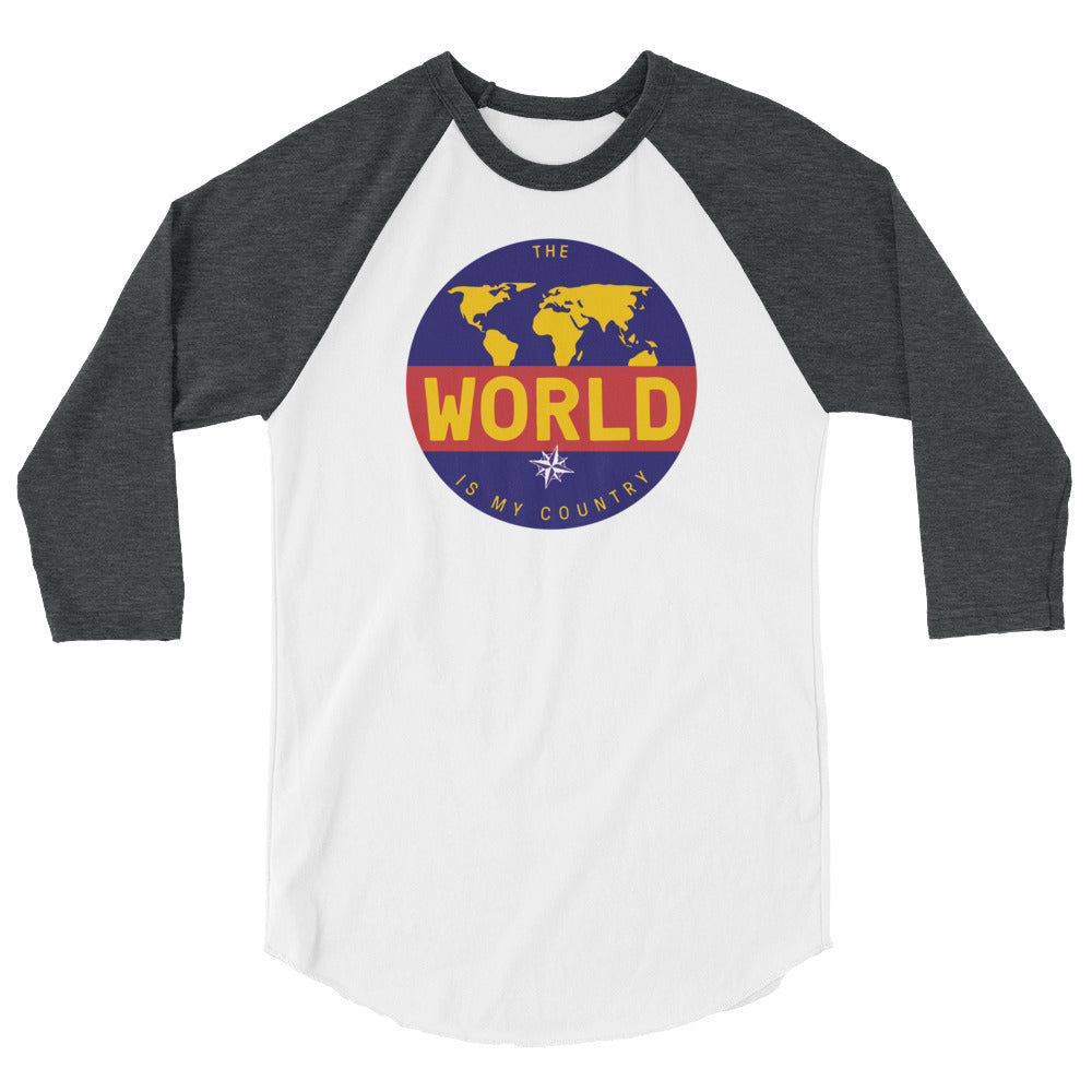 Traveler 3/4 sleeve raglan shirt