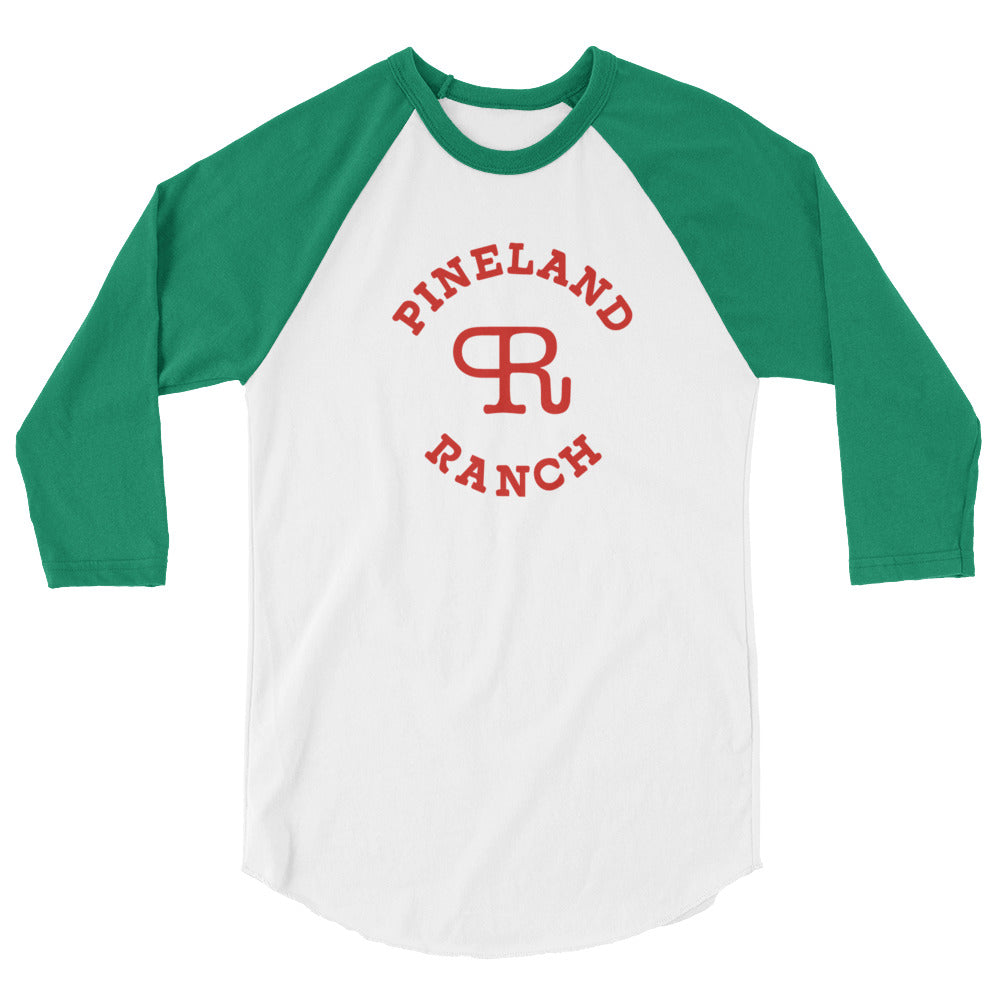 Circle Brand 3/4 sleeve raglan shirt