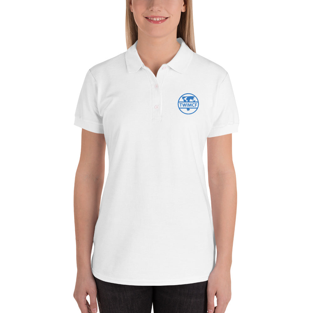 TWMICF Embroidered Women's Polo Shirt